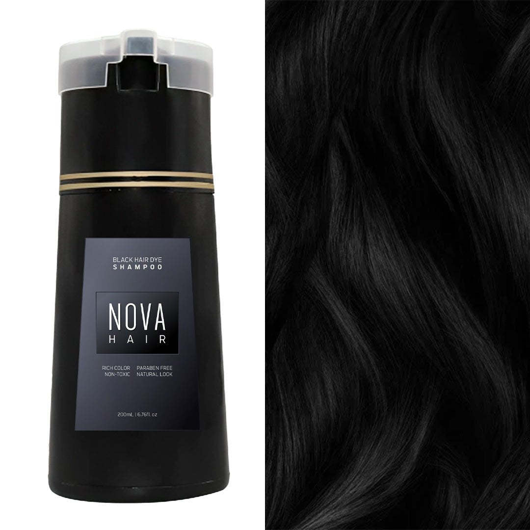 Nova Hair Shampoo - Black Hair Dye